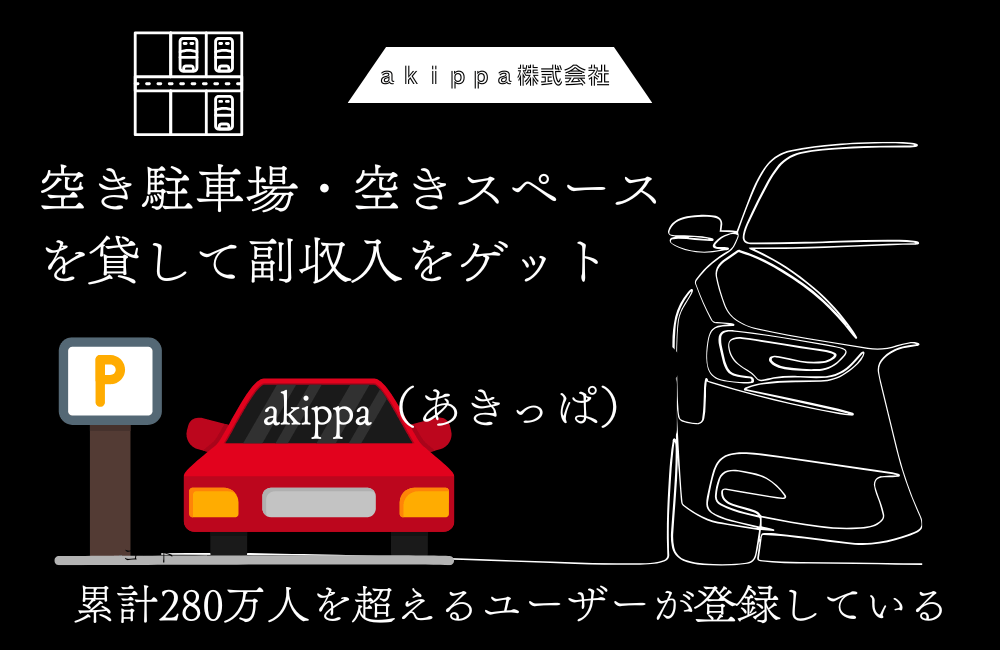 【費用ゼロ】空き駐車場|空きスペースを貸して副収入 akippa（あきっぱ）オーナー登録の全手順